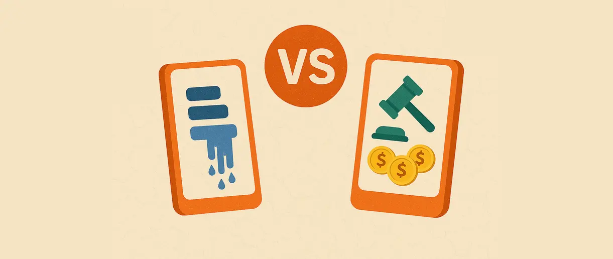 Waterfall vs In-App Bidding: Which is Better for Your App/ Game?